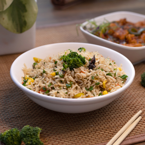 Vegetable Five Spice Flavoured Rice( Rice & Noodles )